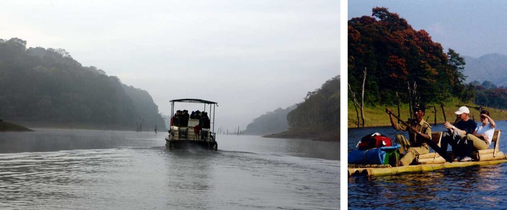 Which places should I visit in Thekkady?