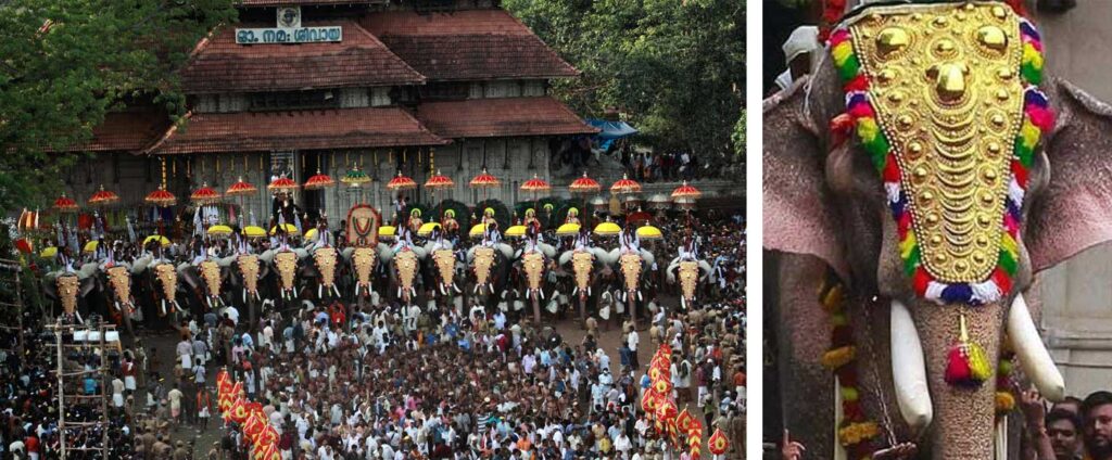 How do the traditional festivals in Kerala influence tourism?